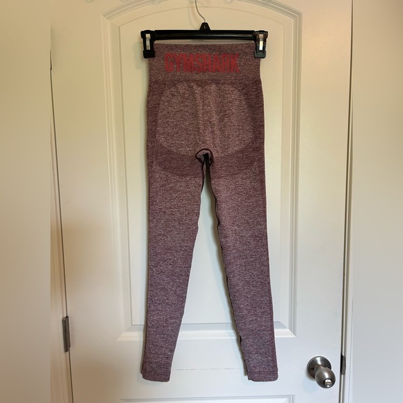 Gymshark Women's Burgundy/purple high rise contour Leggings - Picture 1 of 5